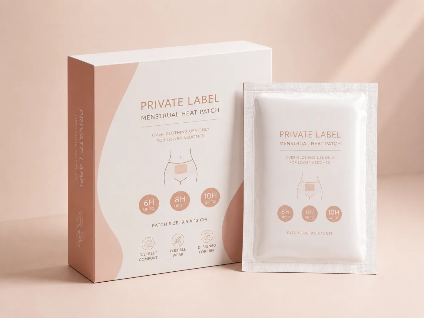 Private label starter kit packaging illustration